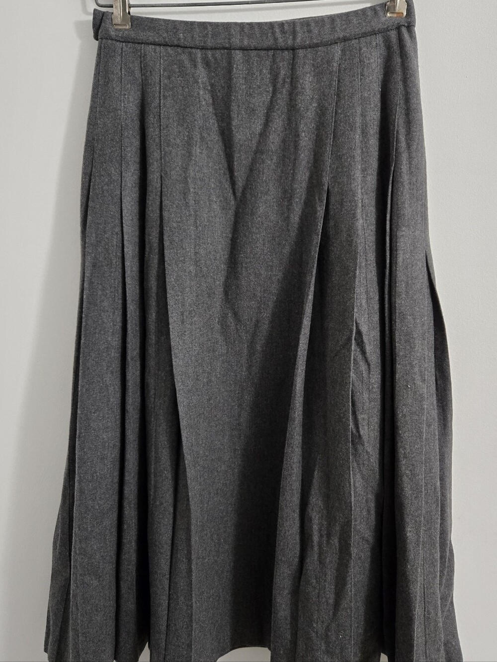 Gray Pendleton Skirt.